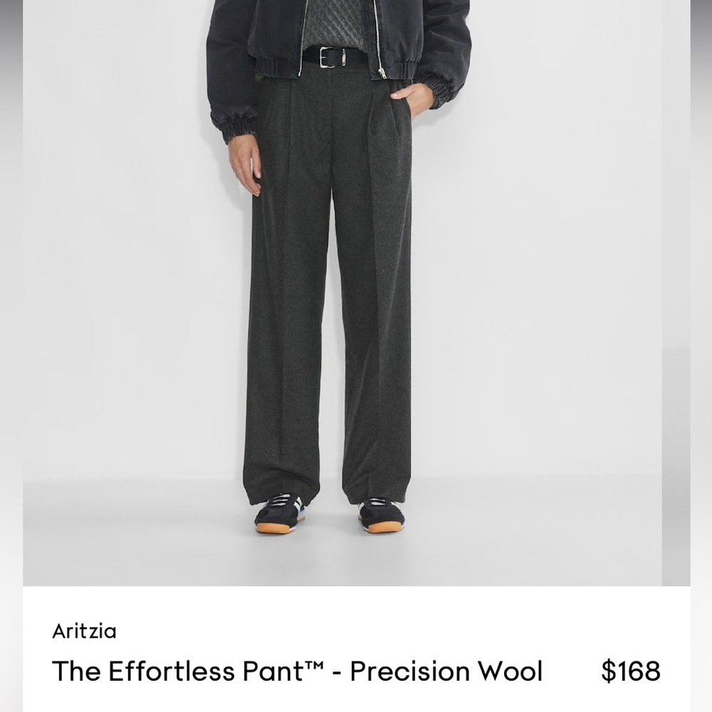 Aritzia Effortless Pant Precision Wool